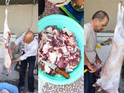 قربانی ۵ رأس گوسفند در خیریه مروا به مناسبت عید سعید قربان