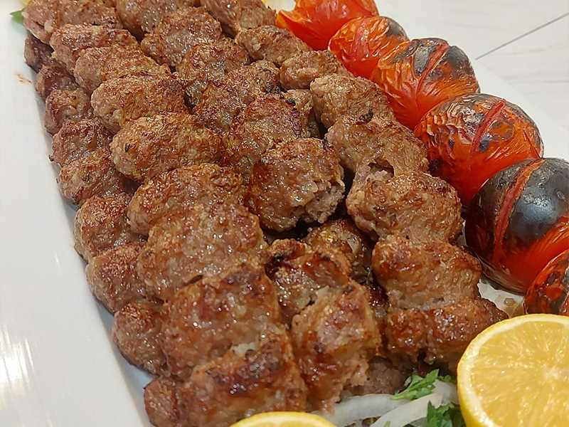 چلو کباب کوبیده